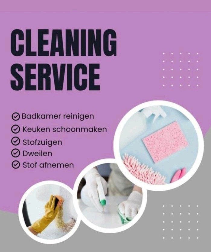 Schoonmaakster aangeboden, Vanaf 10 jaar, Overige vormen