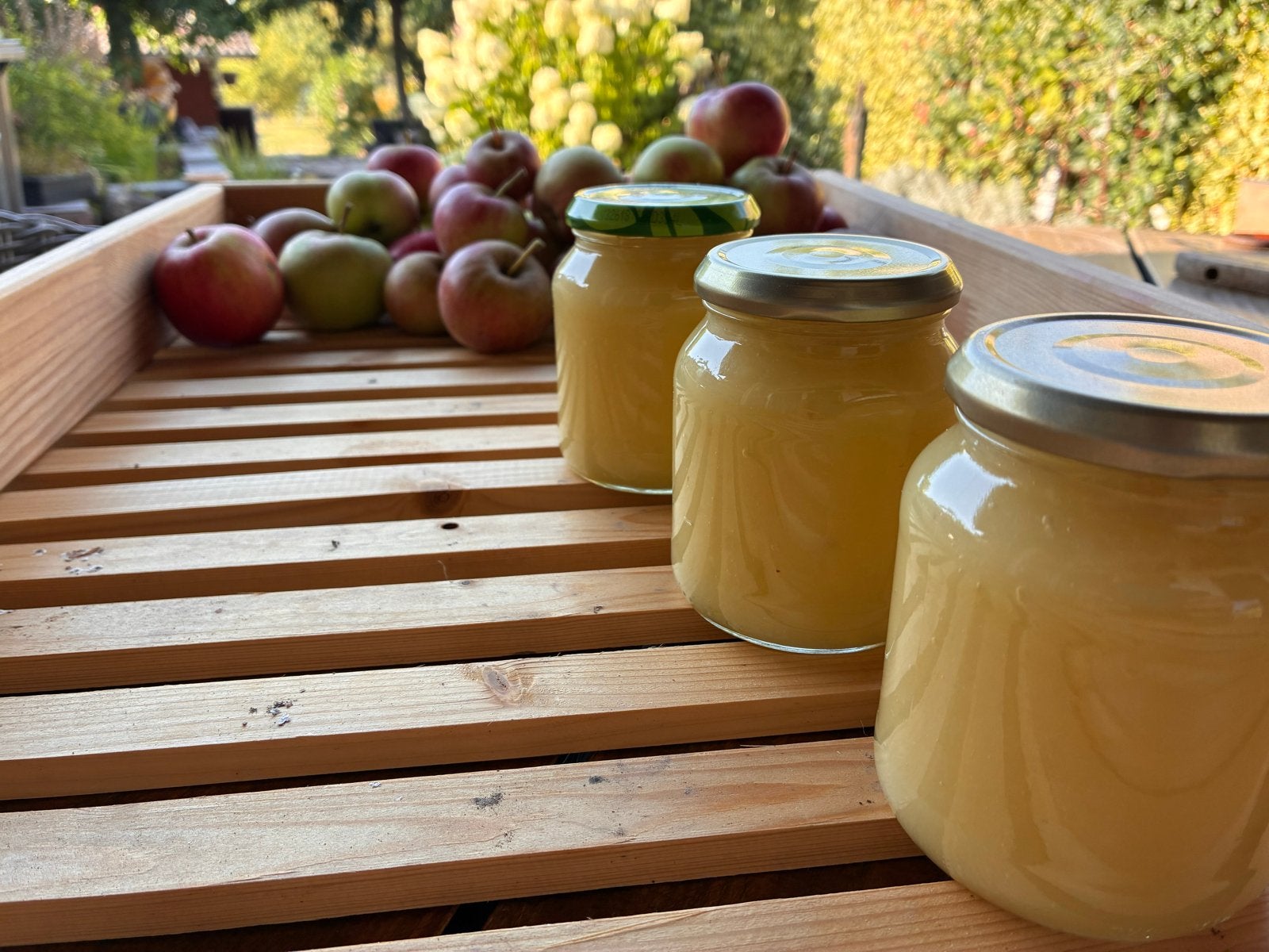 Appelmoes, Ophalen