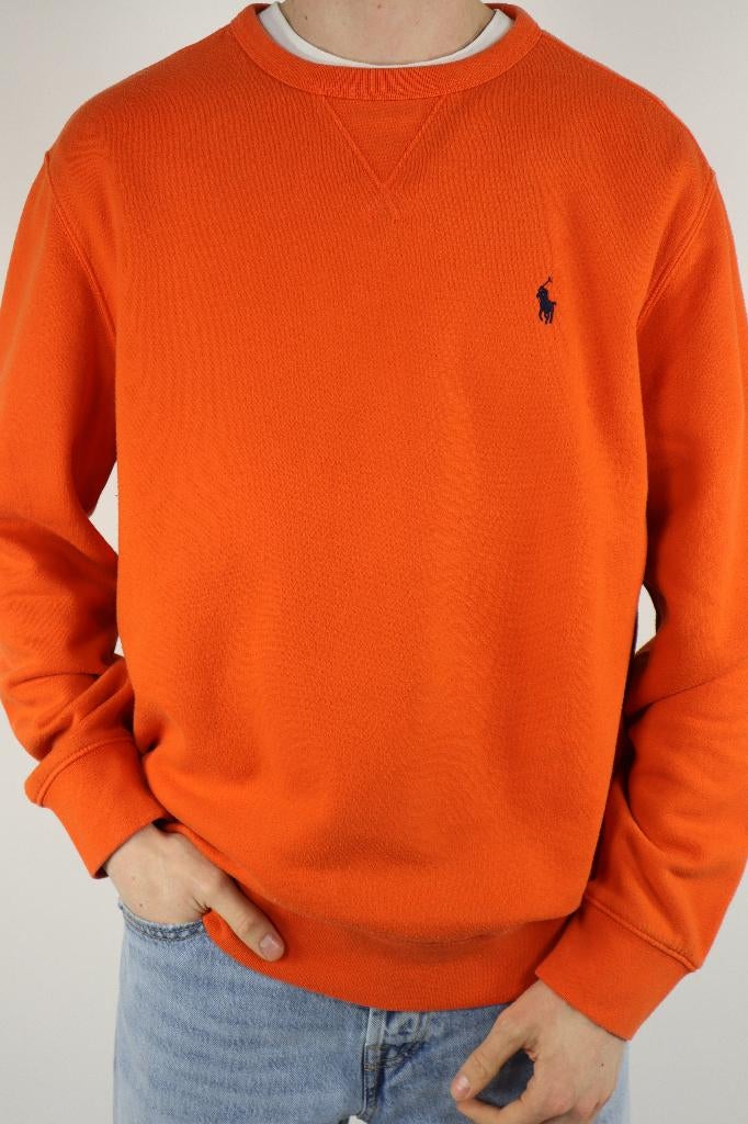 Ralph Lauren sweater - L, Maat 52/54 (L), Ralph Lauren, Oranje, Ophalen of Verzenden