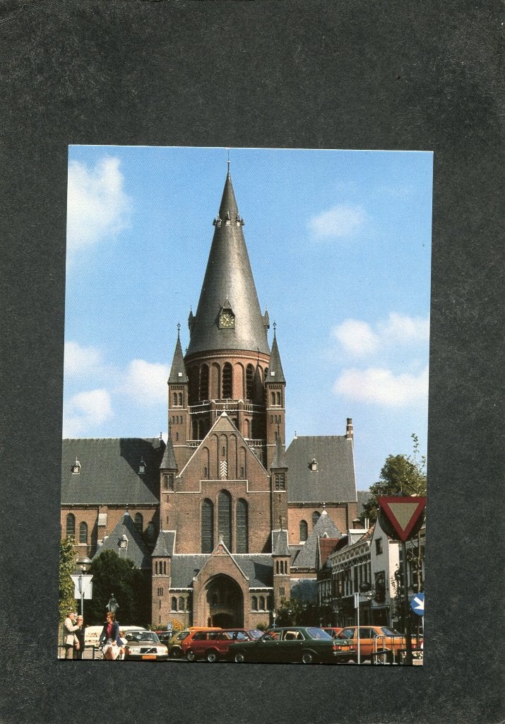 Ansicht Steenbergen - St. Gummaruskerk, Verzamelen, Verzenden, 1980 tot heden, Ongelopen, Noord-Brabant