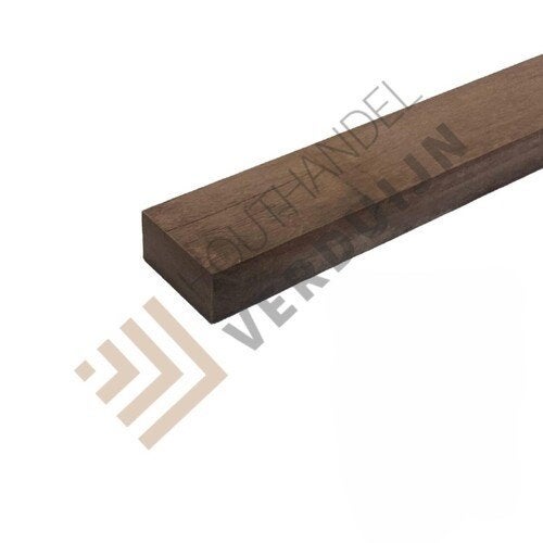 Gording hardhout fijnbezaagd 50 x 100 x 5000 mm, Overige typen, Nieuw, Ophalen of Verzenden, Hardhout