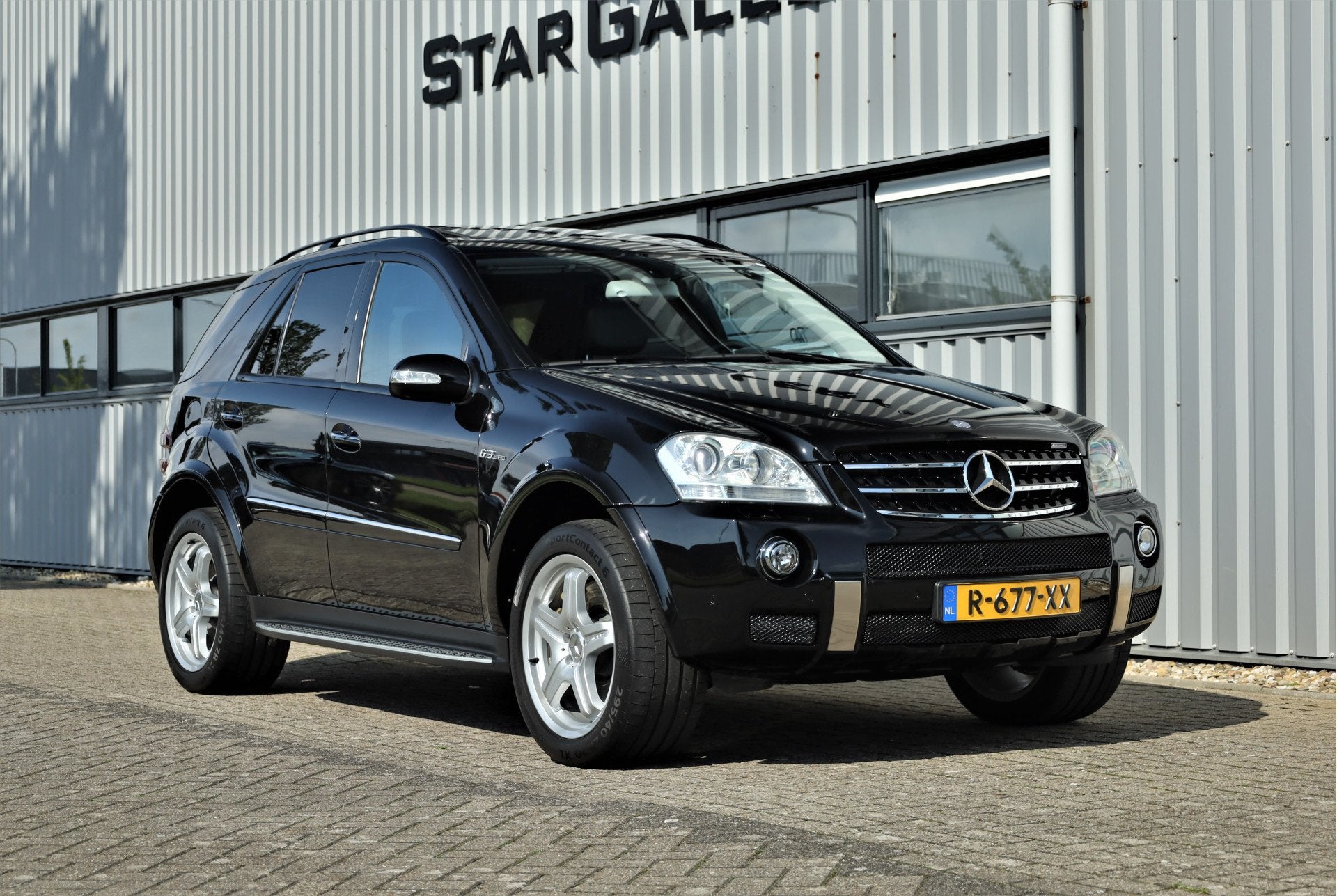 Mercedes-Benz M-Klasse ML 63 AMG 70954km Youngtimer, Automaat, Gebruikt, Zwart, Leder