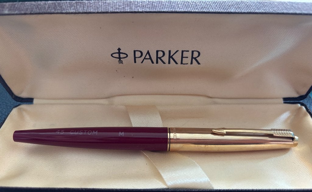 Parker pen, Met doosje, Zo goed als nieuw, Vulpen, Parker