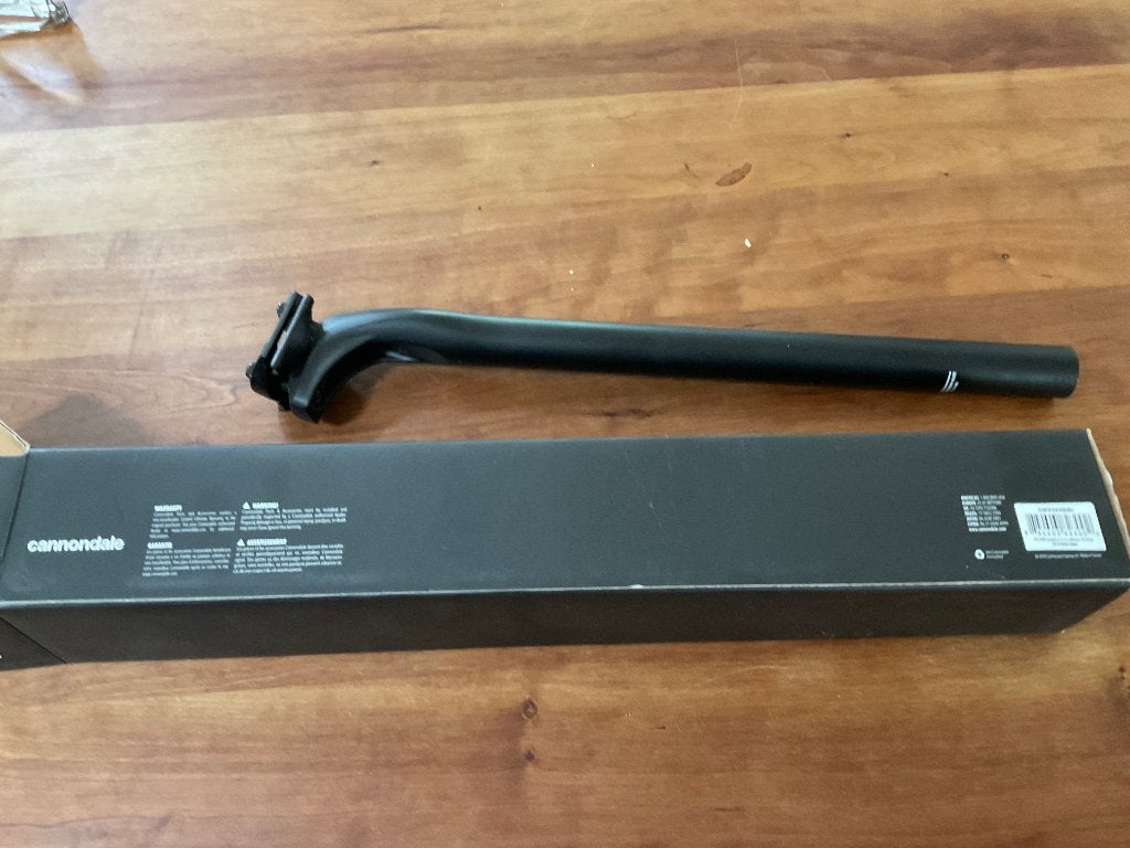 Cannondale Carbon zadelpen en c4 stuurpen, Ophalen of Verzenden, Nieuw, Cannondale Carbon hollowgram
