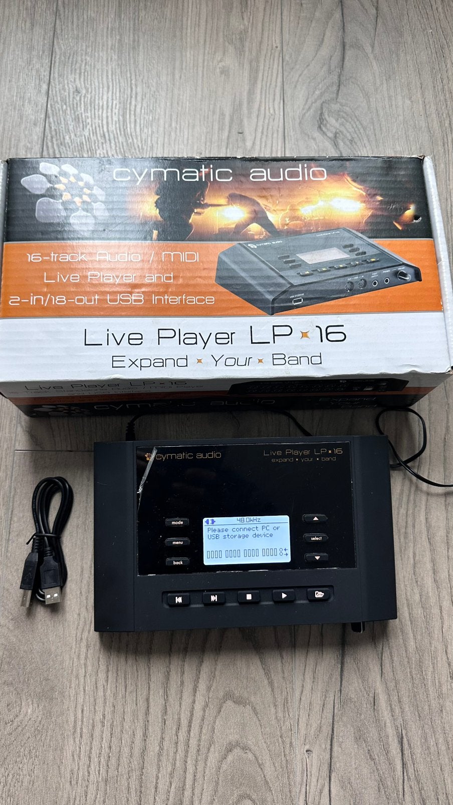 Cymatic audio live player lp 16, Muziek en Instrumenten, Ophalen of Verzenden, Zo goed als nieuw