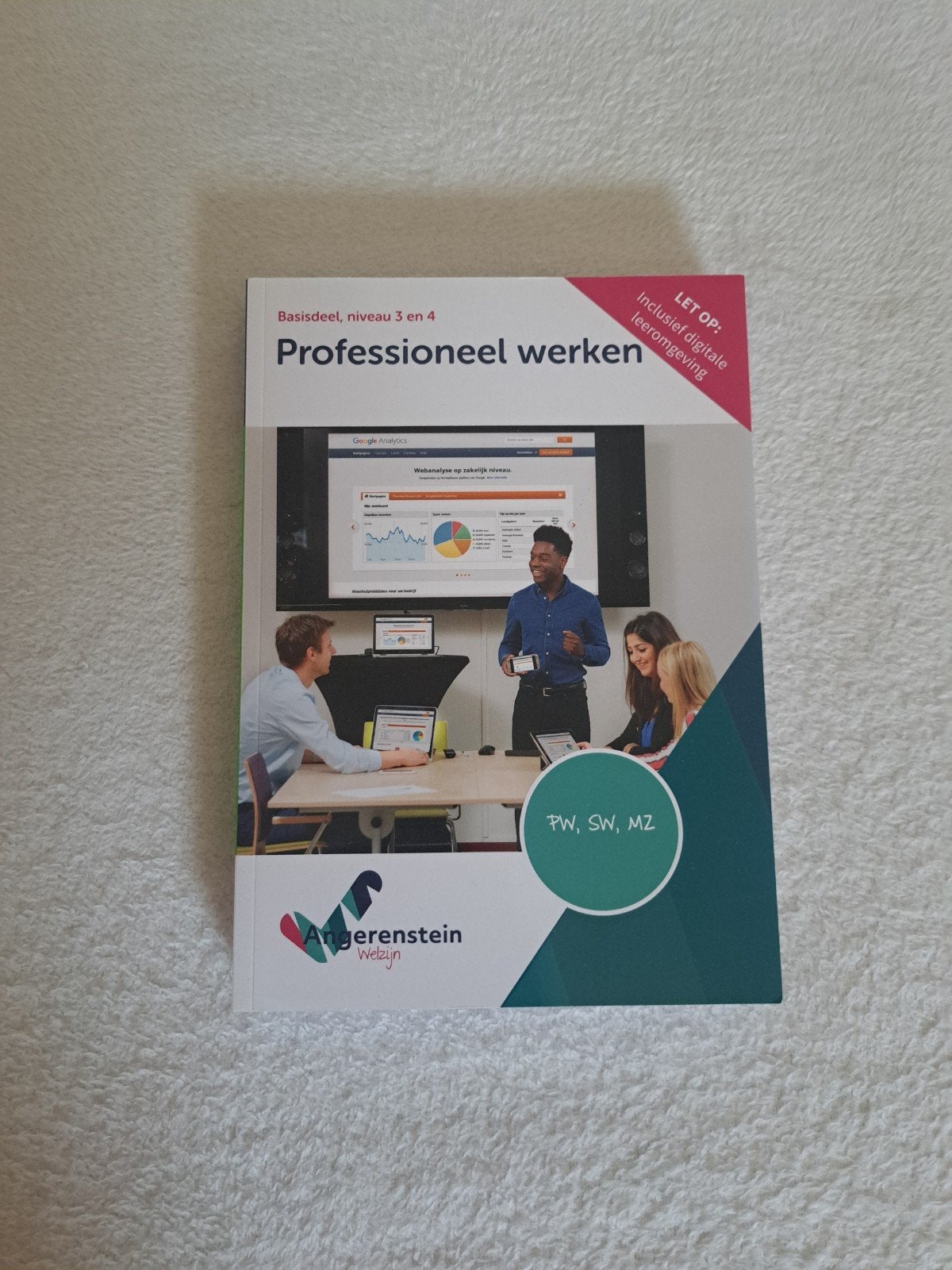 Professioneel werken - Basisdeel, niveau 3 en 4, Boom Beroepsonderwijs, Ophalen of Verzenden, Zo goed als nieuw, MBO
