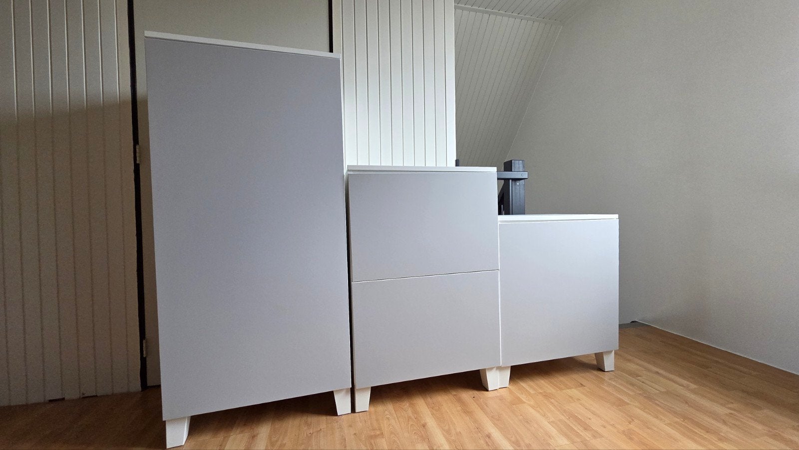 3 Ikea kasten in verschillende hoogtes, Huis en Inrichting, Kasten | Kledingkasten, Ophalen, Met deur(en), Gebruikt, 100 tot 150 cm