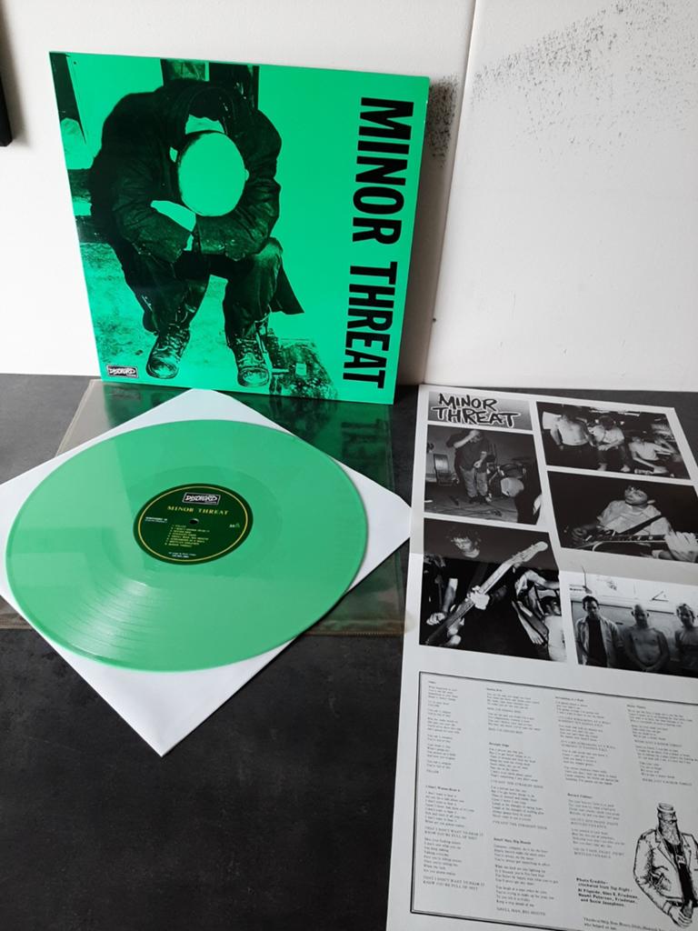 Minor threat , minor threat , green vinyl, Colored vinyl, Ophalen of Verzenden, Zo goed als nieuw, 12 inch