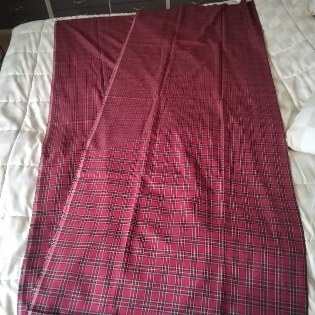 Nieuwe Schotse ruit stof - 360 x 150 cm ( kerst), Hobby en Vrije tijd, Stoffen en Lappen, Ophalen of Verzenden