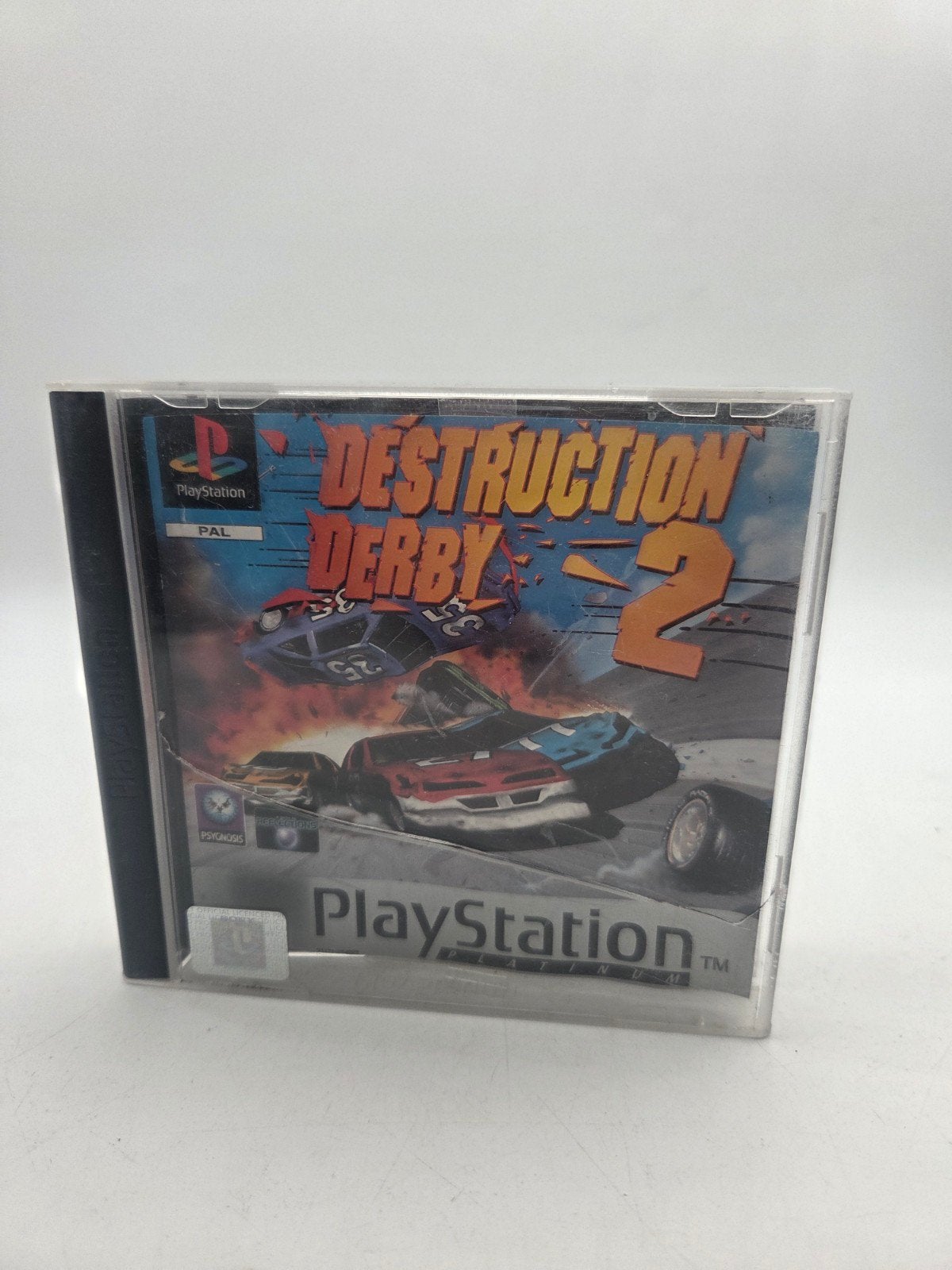 Destruction Derby 2 - PlayStation 1 (PS1) Platinum, Gebruikt, 10 Great Marlborough Street, London, W1F 7LP, UK, Racen en Vliegen
