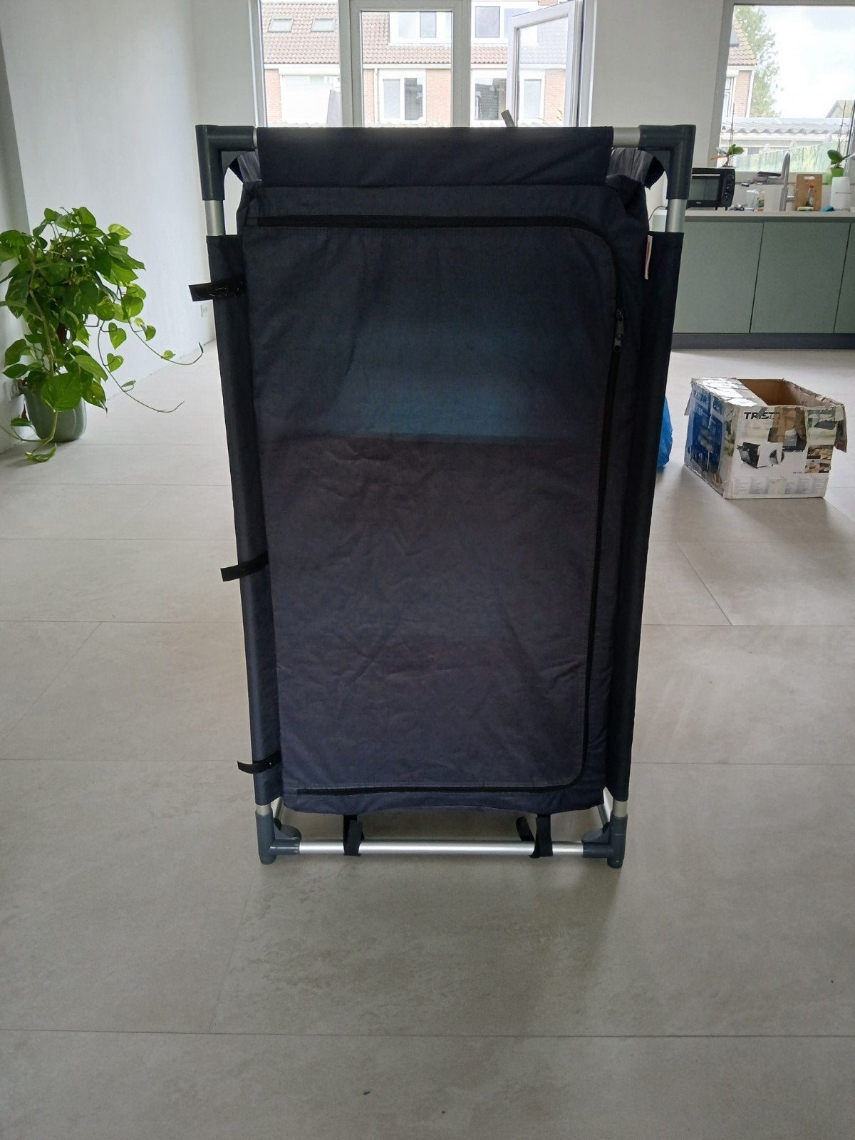 camping kast, Ophalen, Campingkast