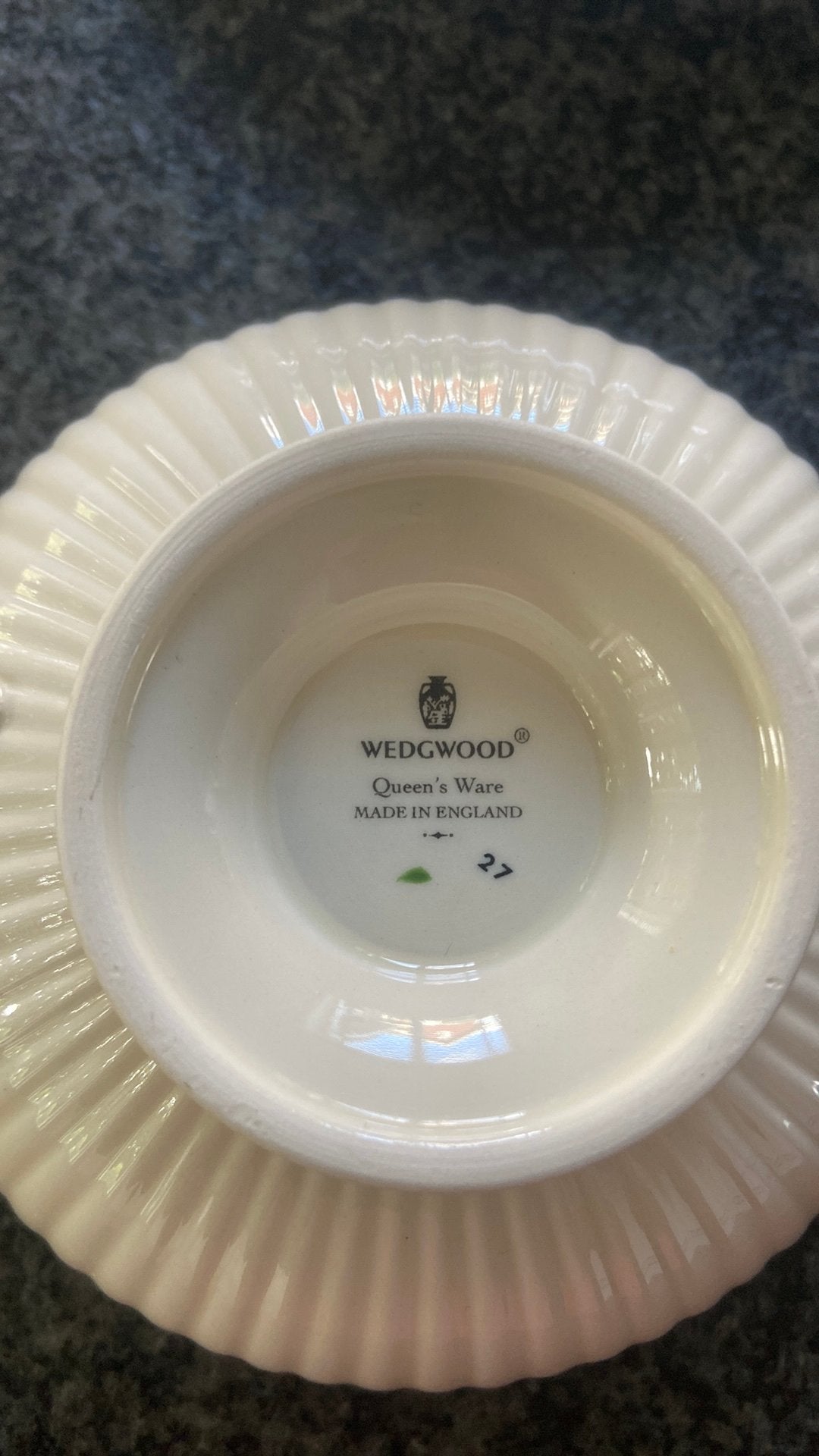 Soepkommen Wedgewood Queen’s Ware Carlton, Ophalen