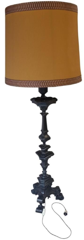 tinnen staande lamp, Antiek en Kunst, Antiek | Lampen, Ophalen