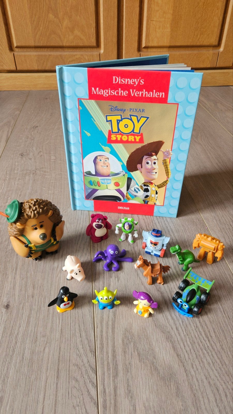 Toy Story boekje en speelfiguren, Ophalen of Verzenden