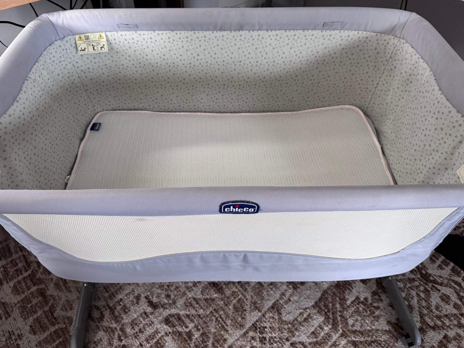 Chicco next 2 me co sleeper, Ophalen, Zo goed als nieuw, Wieg
