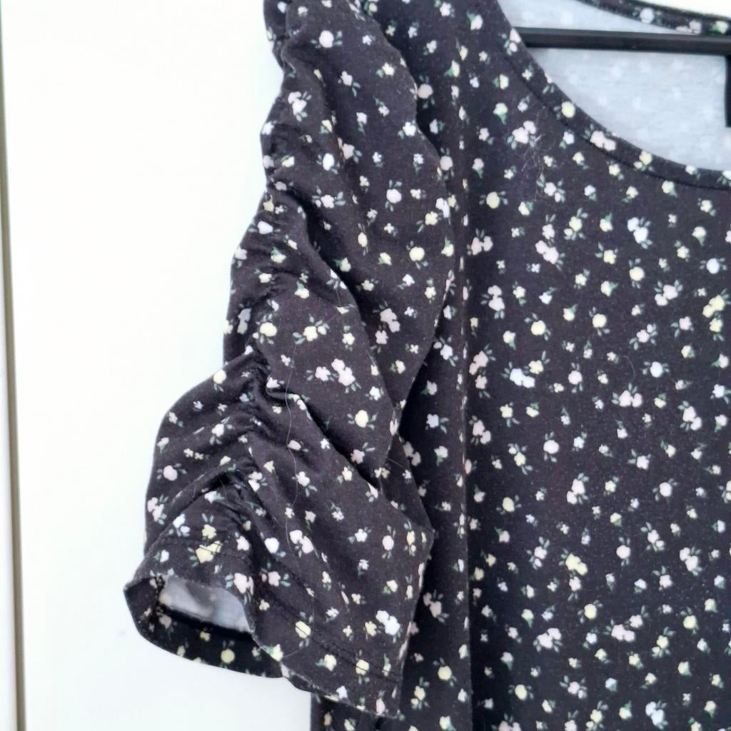H&M Divided, lange blauwe jurk - maat XL, H&M, Blauw, Maat 42/44 (L), Ophalen of Verzenden