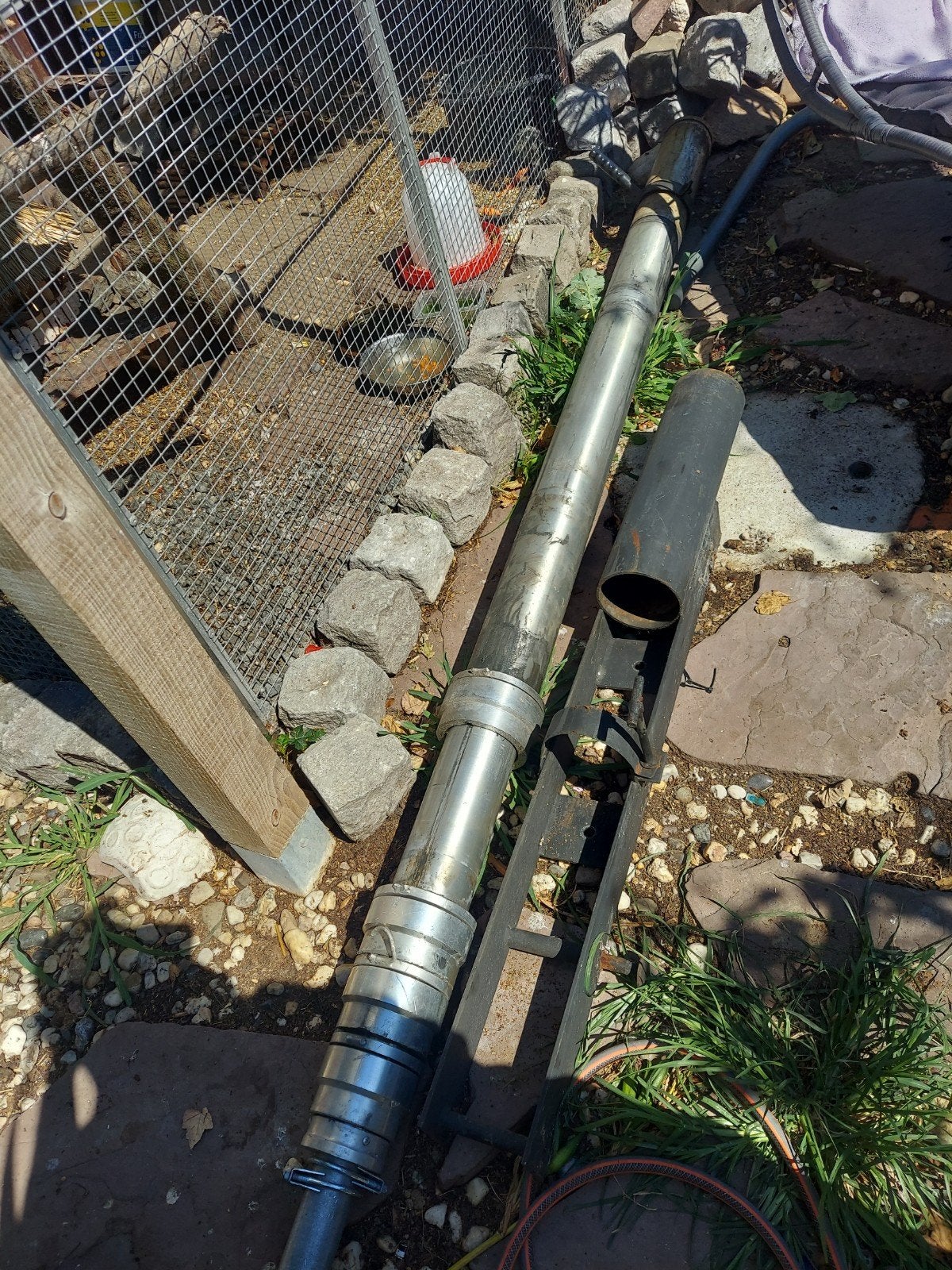Zware aluminium mast 8m met 50mm top en muurplaat, Ophalen of Verzenden, Mast