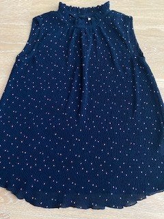 Blauw creep bloesje, blouse van Pomp de lux mt. 158, Meisje, Overhemd of Blouse, Nieuw, Ophalen of Verzenden