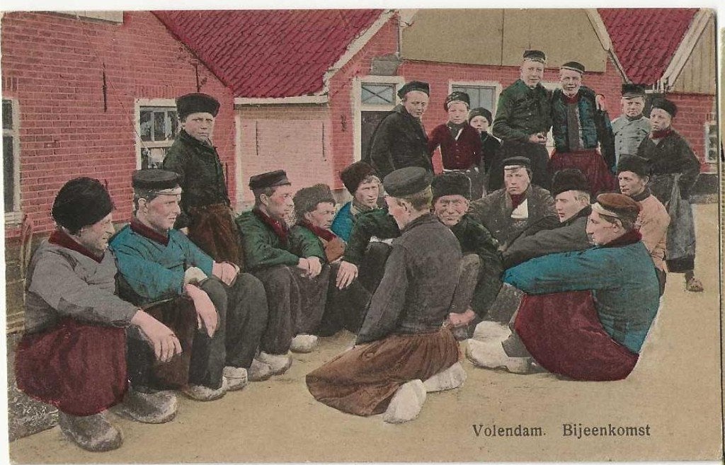 Enkhuizen-195   Volendam, Ophalen of Verzenden, Voor 1920, Noord-Holland