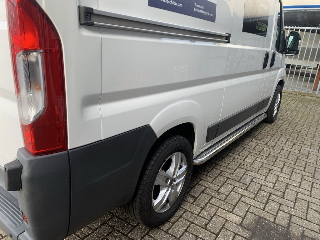 Fiat Ducato Sidebars met rvs platen, Ophalen, Niet ingevuld, Niet ingevuld, Niet ingevuld