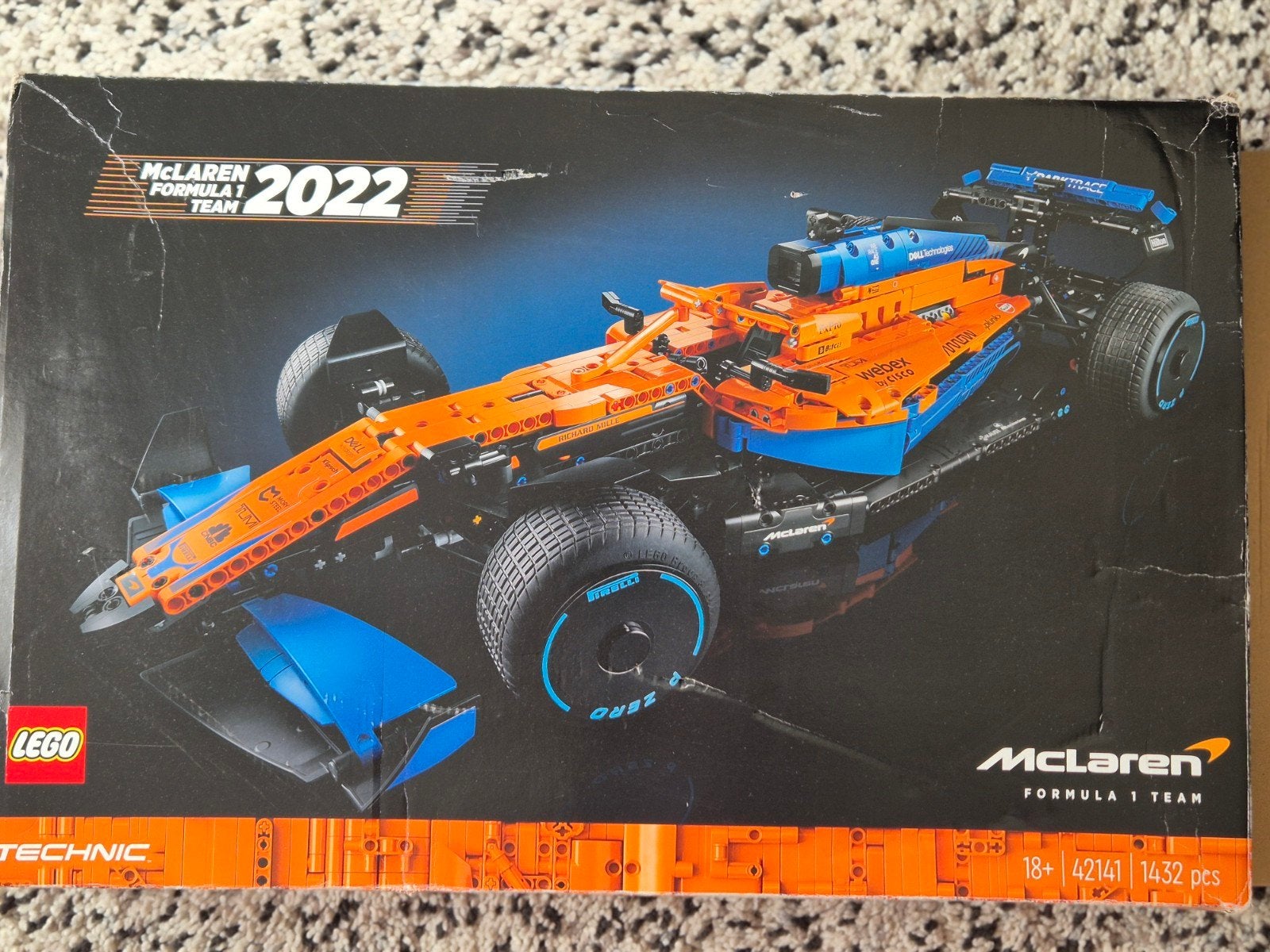 LEGO Technic McLaren Formule 1 Racewagen 42141, Ophalen, Gebruikt, Compleet, Lego