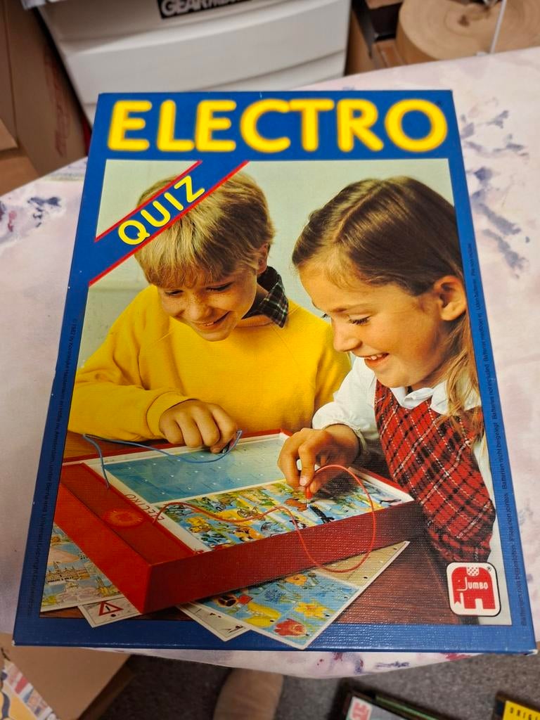 Electro quiz junior, Ophalen of Verzenden, Zo goed als nieuw, Taal en Lezen, Met licht