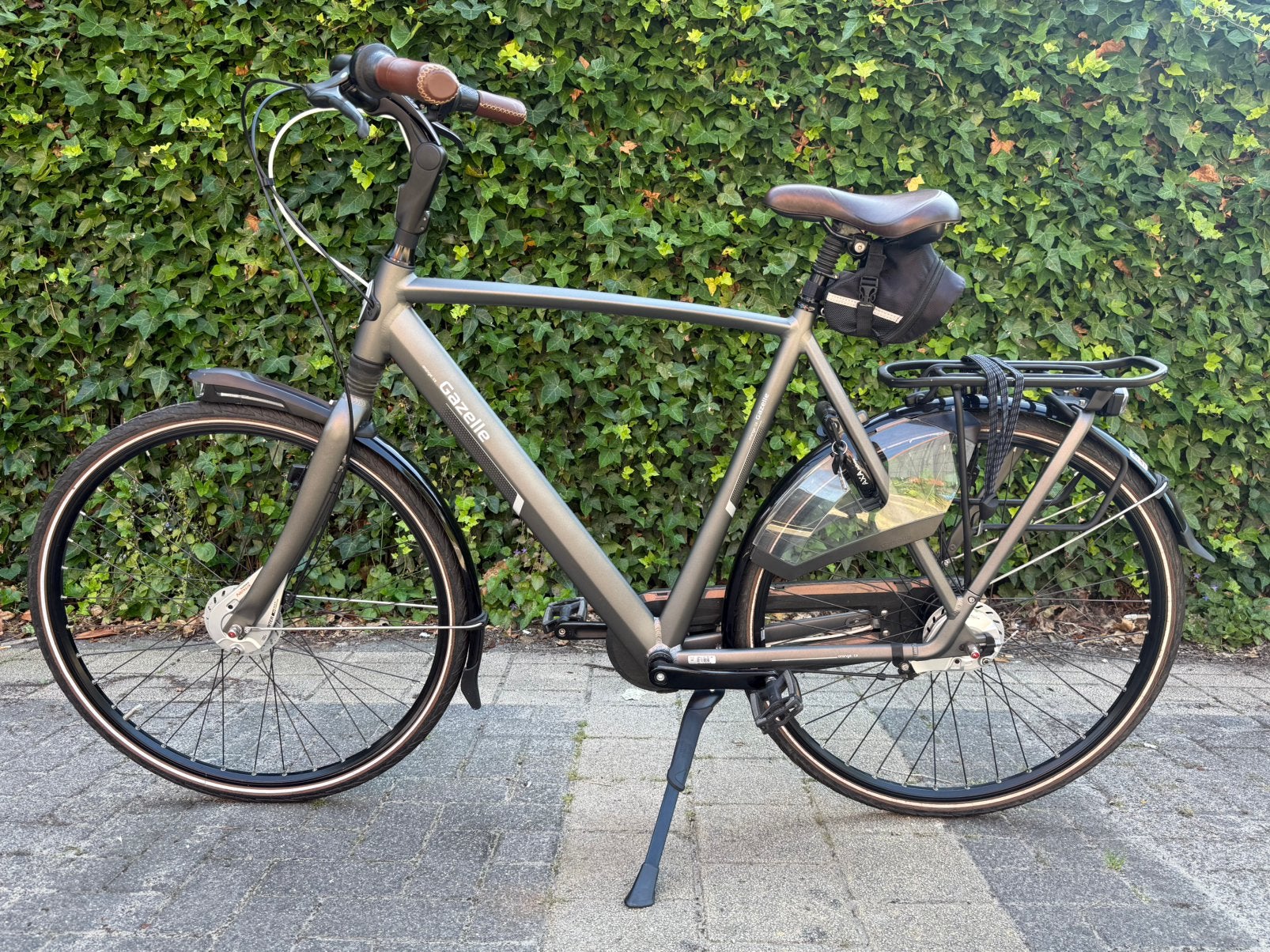 Gazelle Orange C8 Herenfiets, Ophalen, Versnellingen, Zo goed als nieuw, 57 tot 61 cm