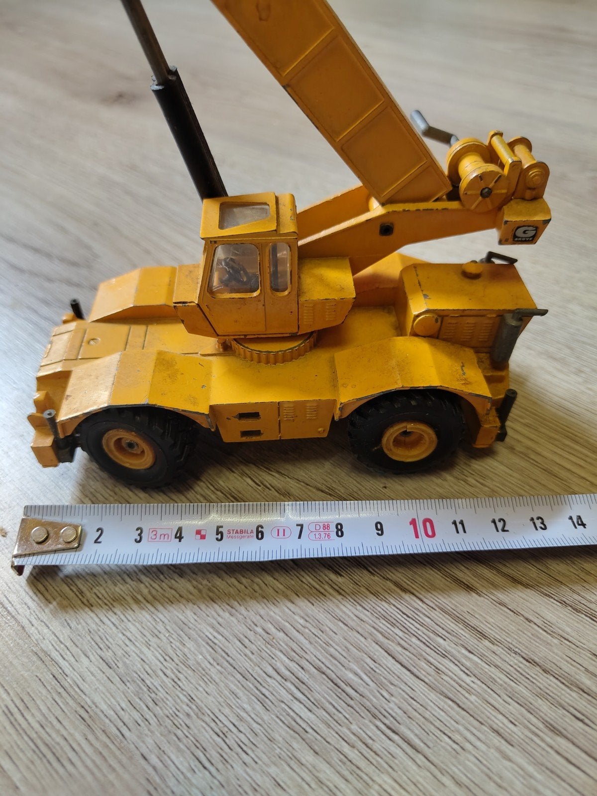 NZG 149 Grove RT75S ruwterrein-hijskraan 1:55, Ophalen of Verzenden, Hijskraan, Tractor of Landbouw, NZG