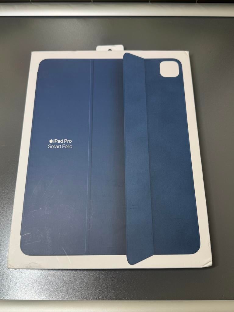iPad Pro Smart Folio 12.9-inch 3E tm 6Th Gen Marine Blue, Computers en Software, Tablet-hoezen, Apple, Apple, Nieuw, Ophalen of Verzenden