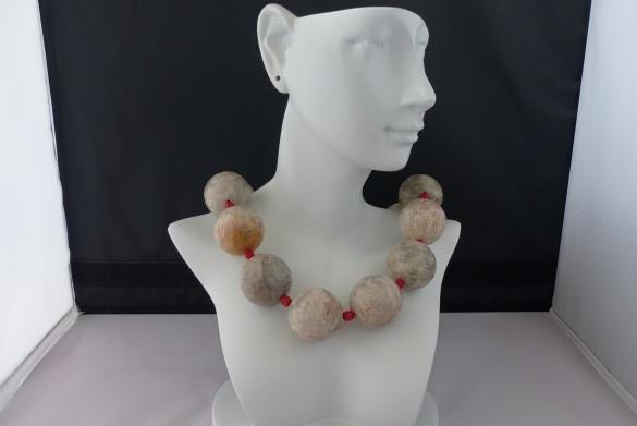 KORAAL (25 mm) ketting/oorhanger-set, Overige kleuren, Verzenden, Nieuw, Verstelbaar