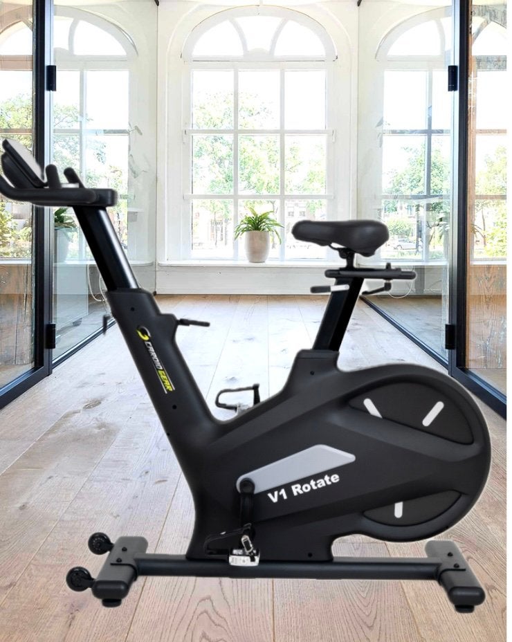 Gardiogear V1 Rotate spinningbike zgan, Sport en Fitness, Fitnessapparatuur, Ophalen, Zo goed als nieuw, Spinningfiets