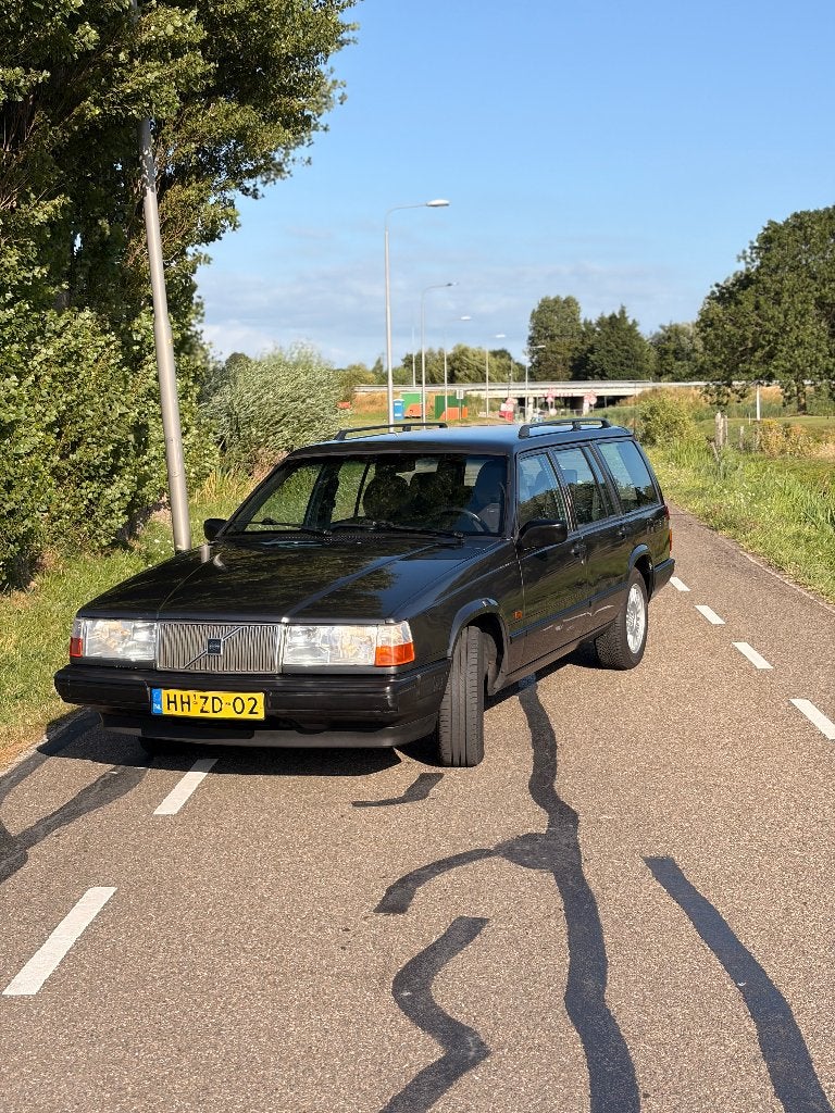 Volvo 940 2.3 Polar U9 1994 Grijs, Auto's, Elektrische ramen, Zwart, 4 cilinders, Origineel Nederlands