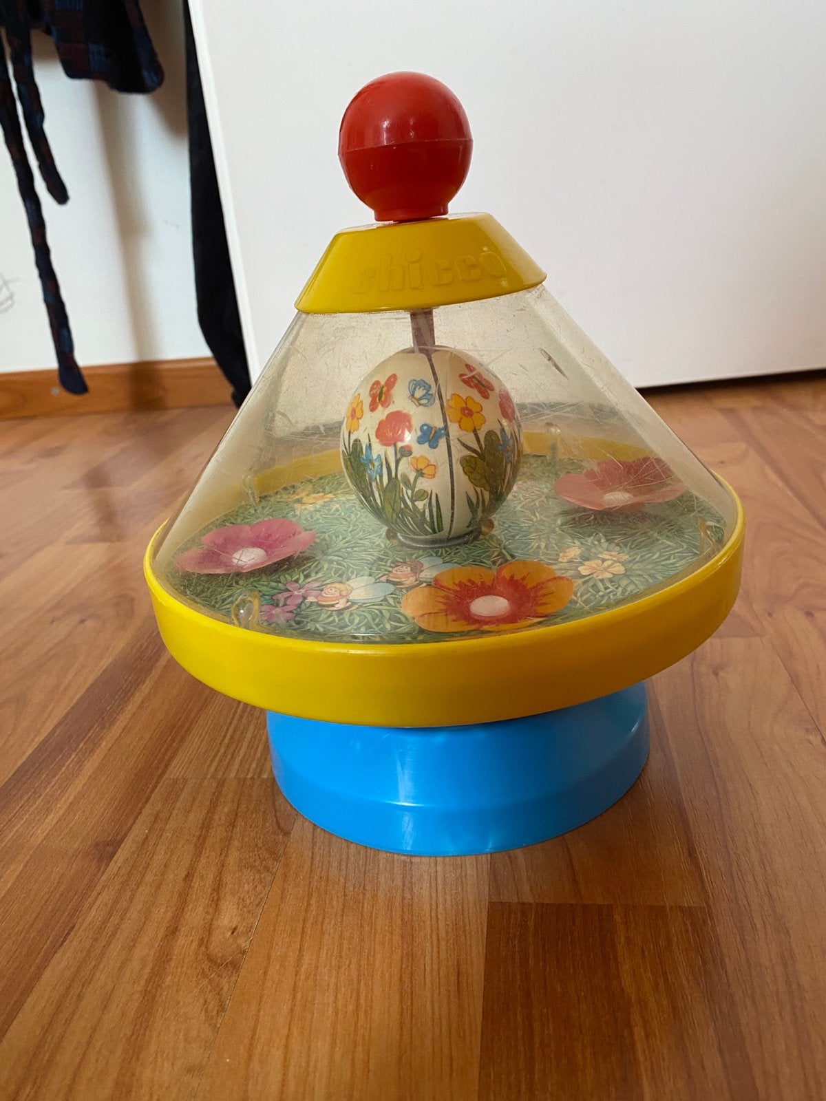 Chicco Bijen Rammelaar - Vintage Baby Speelgoed, Ophalen of Verzenden, Gebruikt, Rammelaar, Met geluid