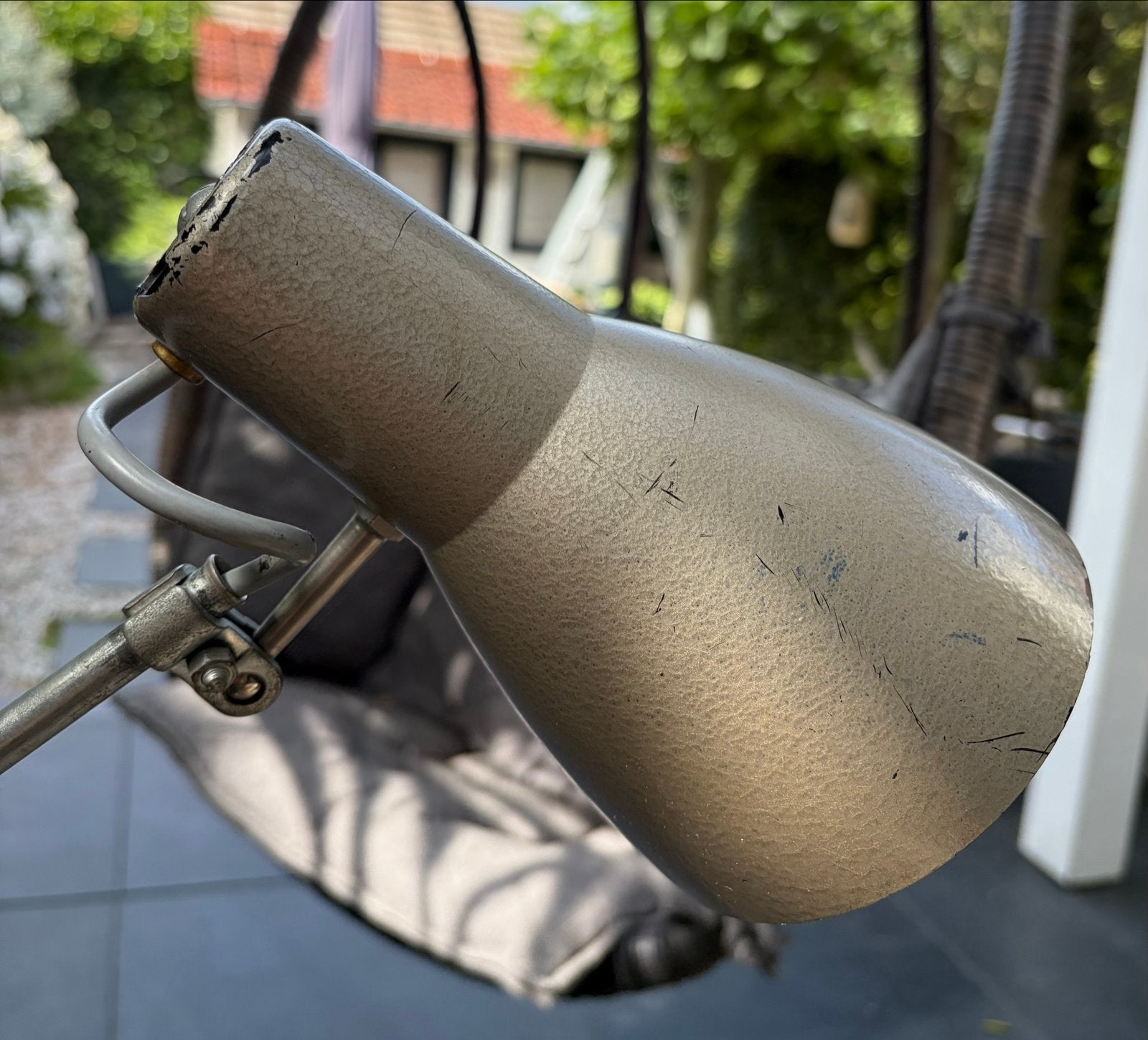 Vintage DEPOSE bureaulamp/klemlamp - Jaren '50/'60, Ophalen of Verzenden, Bureaulamp, Vintage