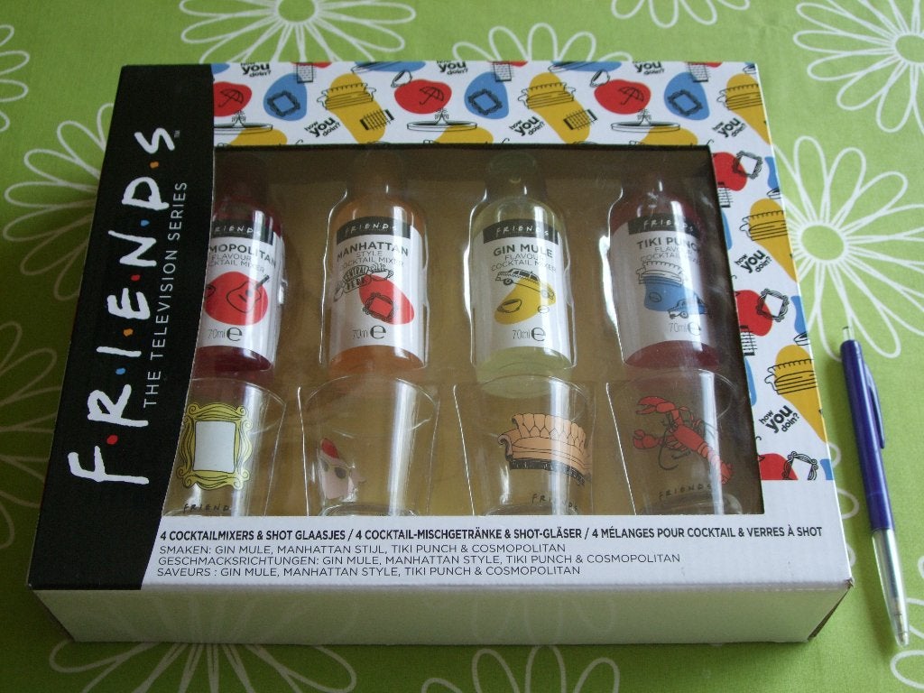 Nieuw: Friends 4 cocktailmixers @ shot glaasjes, Ophalen of Verzenden, Nieuw