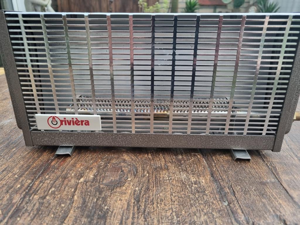 Tentgaskachel Riviera Sunny 1,2 kw, Ophalen of Verzenden, Gebruikt