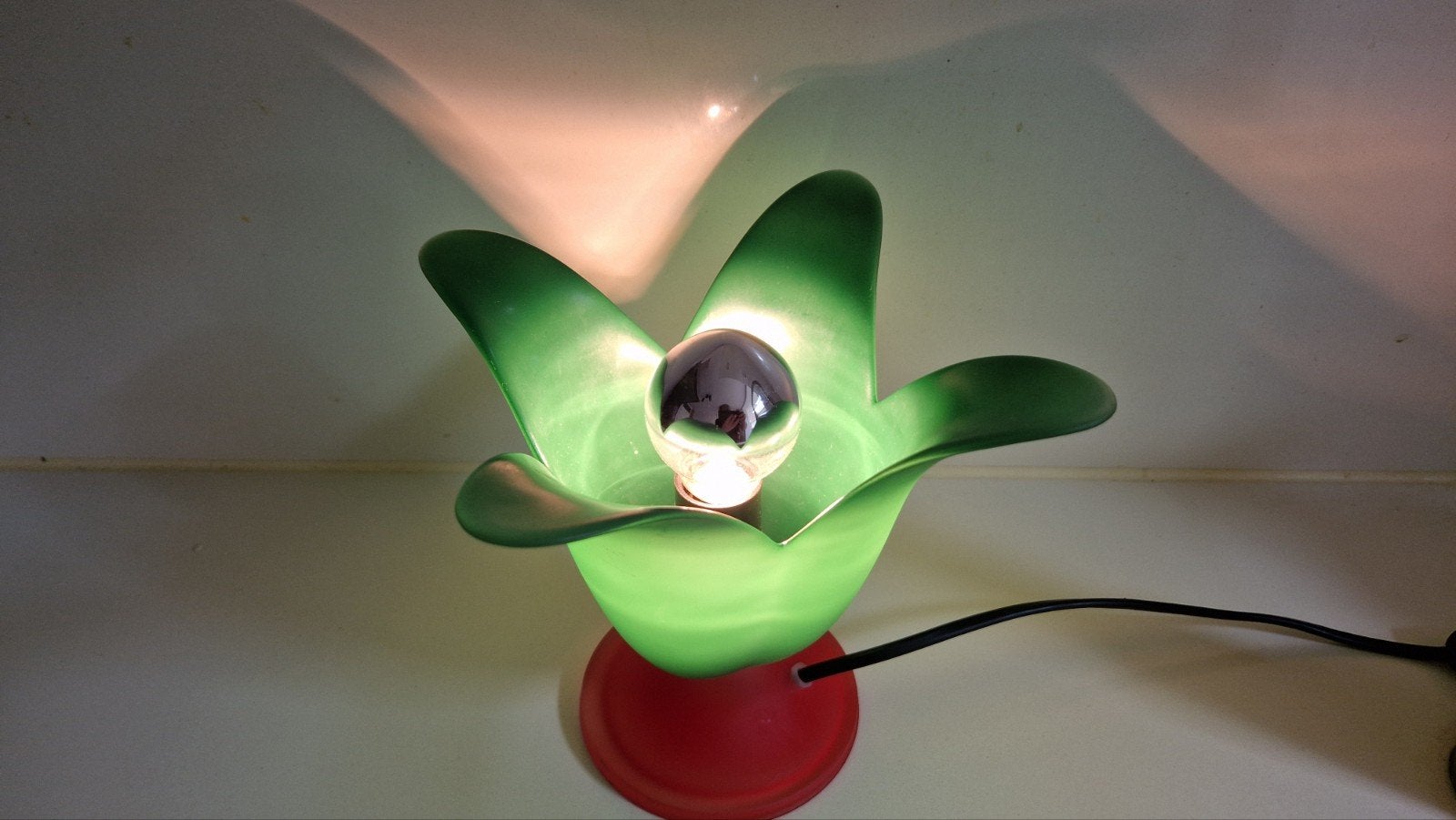 vintage tulp lampje Vandeheg, Ophalen, Huis en Inrichting