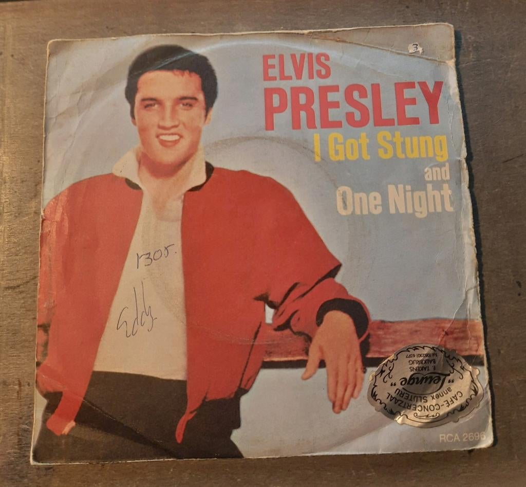 Elvis Presley -  I Got Stung / One Night *, Cd's en Dvd's, Vinyl Singles, Ophalen of Verzenden, Zo goed als nieuw, Pop