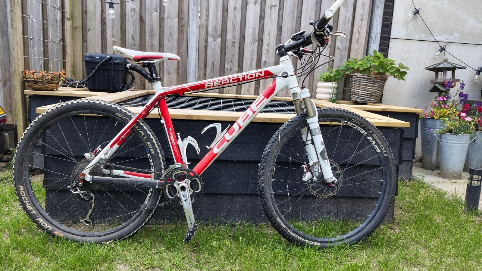 Cube reaction pro mountainbike shimano xt, Gebruikt, 49 tot 53 cm, Meer dan 20 versnellingen, Schijfrem