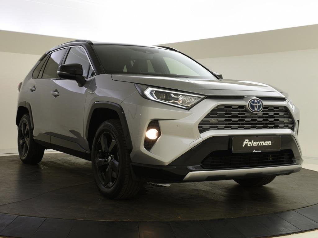 Toyota RAV4 2.5 Hybrid AWD Style | JBL | Leder | Elektrische, Automaat, 12 maanden, Gebruikt, Leder en Stof