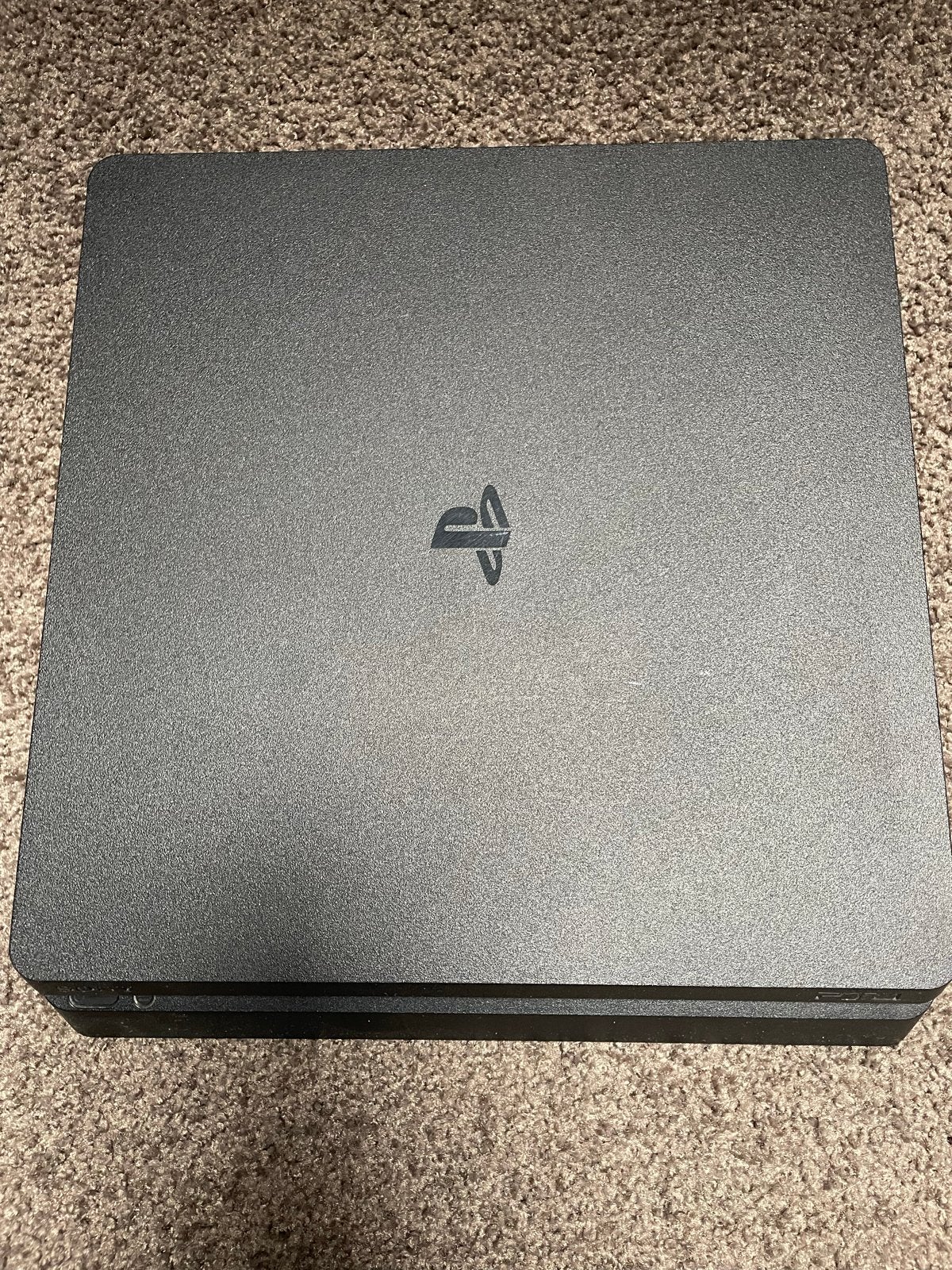 PlayStation 4 met 1 controllers, kabels en 3 spellen, Met 2 controllers, Ophalen of Verzenden, Slim, Gebruikt