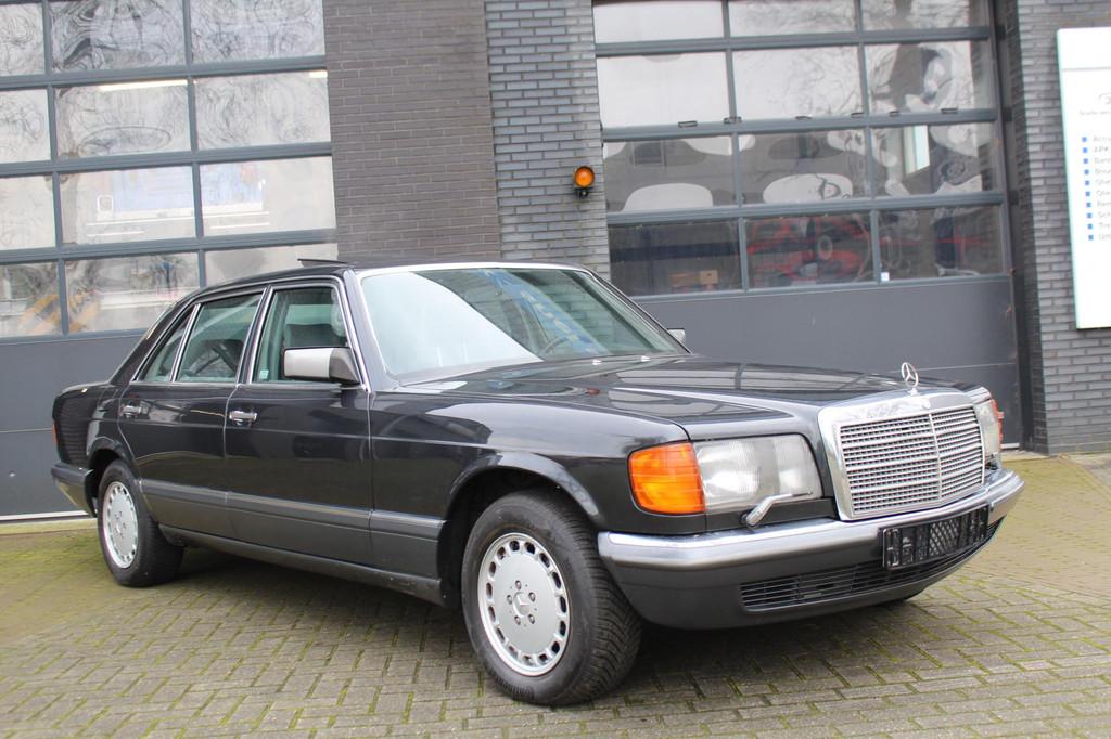 Mercedes-Benz S-Klasse 500 SEL V8 FULL OPTION! PRACHTIGE AUT, Auto's, Oldtimers, Stof, 4973 cc, 252 pk, Zwart