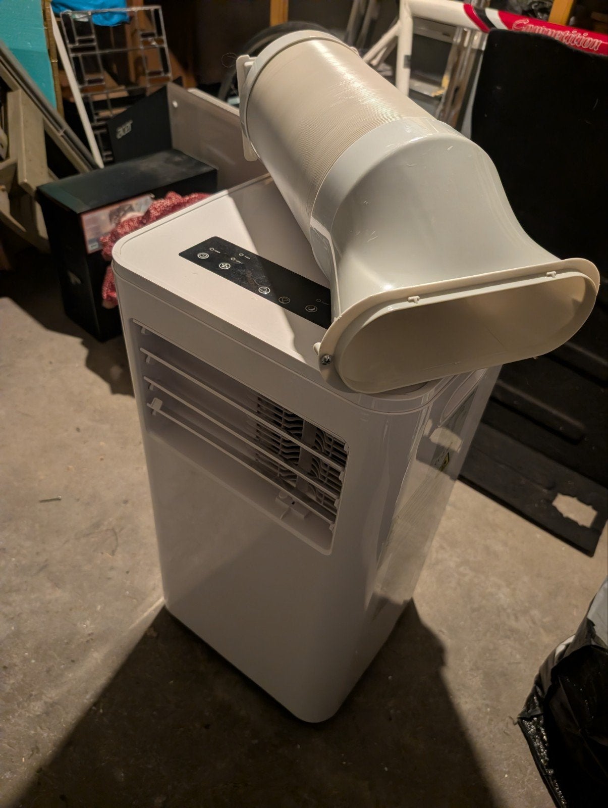 Mobiele airco 9000 BTU/h (2.64kW) - gekocht bij de Action, Gebruikt, Minder dan 60 m³, 3 snelheden of meer, Ophalen of Verzenden