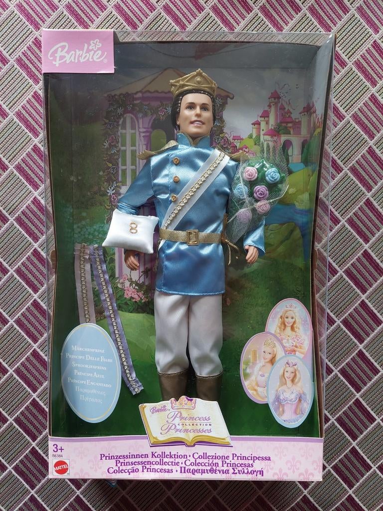 Barbie Princess Collection; Prince (Ken) - NRFB, Verzamelen, Poppen, Zo goed als nieuw, Fashion Doll, Ophalen of Verzenden