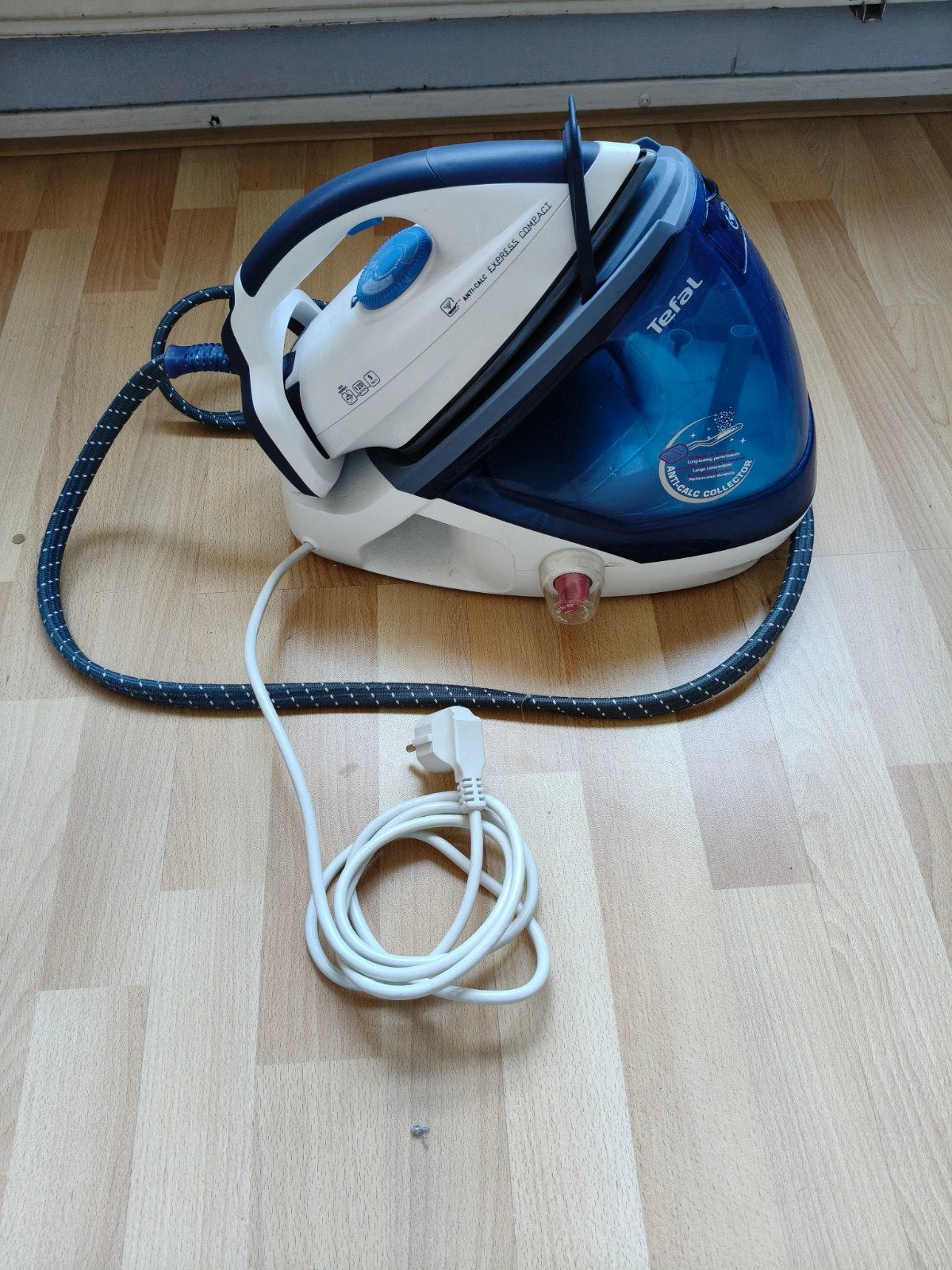 Tefal Express Compact Anti-Calc Stoomgenerator, Ophalen, Gebruikt, Strijkijzer met snoer