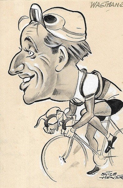 Unieke originele Tour de France karikaturen uit het verleden, Ophalen, Overige sporten