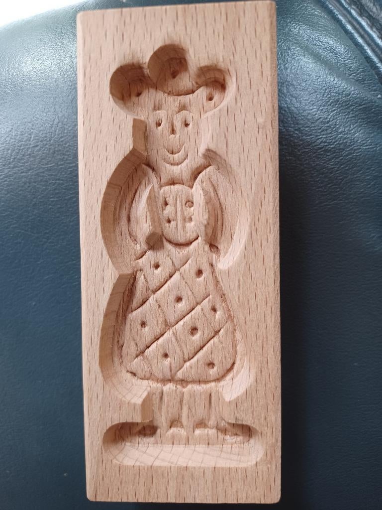 Houten Speculaasplank  Meisje koek speculaas plank plankje, Hobby en Vrije tijd, Ophalen of Verzenden, Taarten of Cupcakes, Versiering
