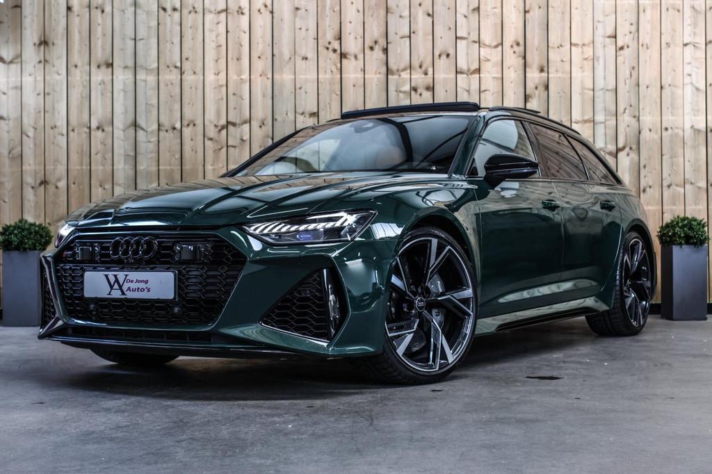 Audi RS6 TFSI Quattro *Keramisch*Pano*B&O Advanced*Soft-Clos, Automaat, Gebruikt, 600 pk, RS6