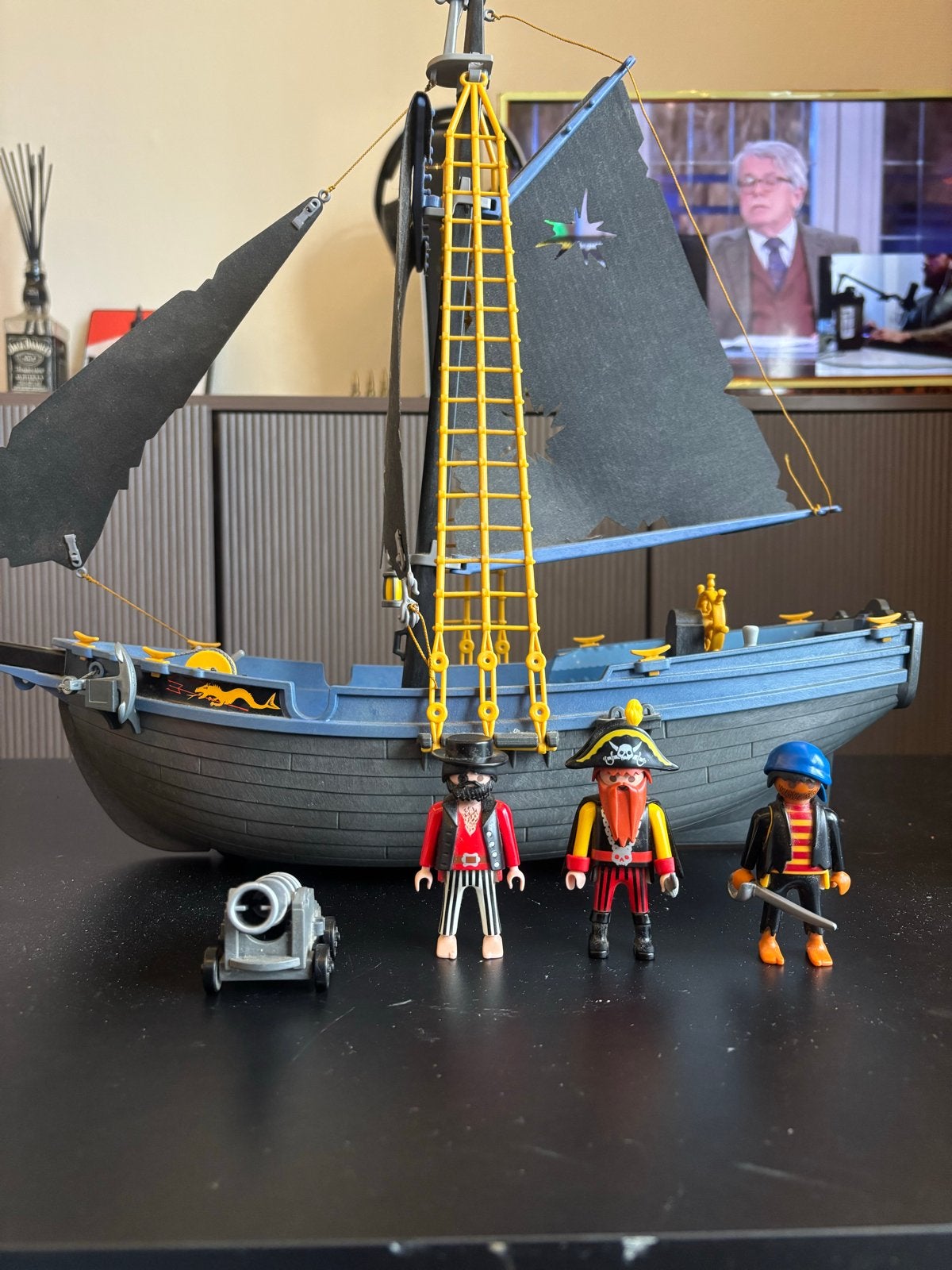 Playmobil Piratenschip met Figuren en Kanon