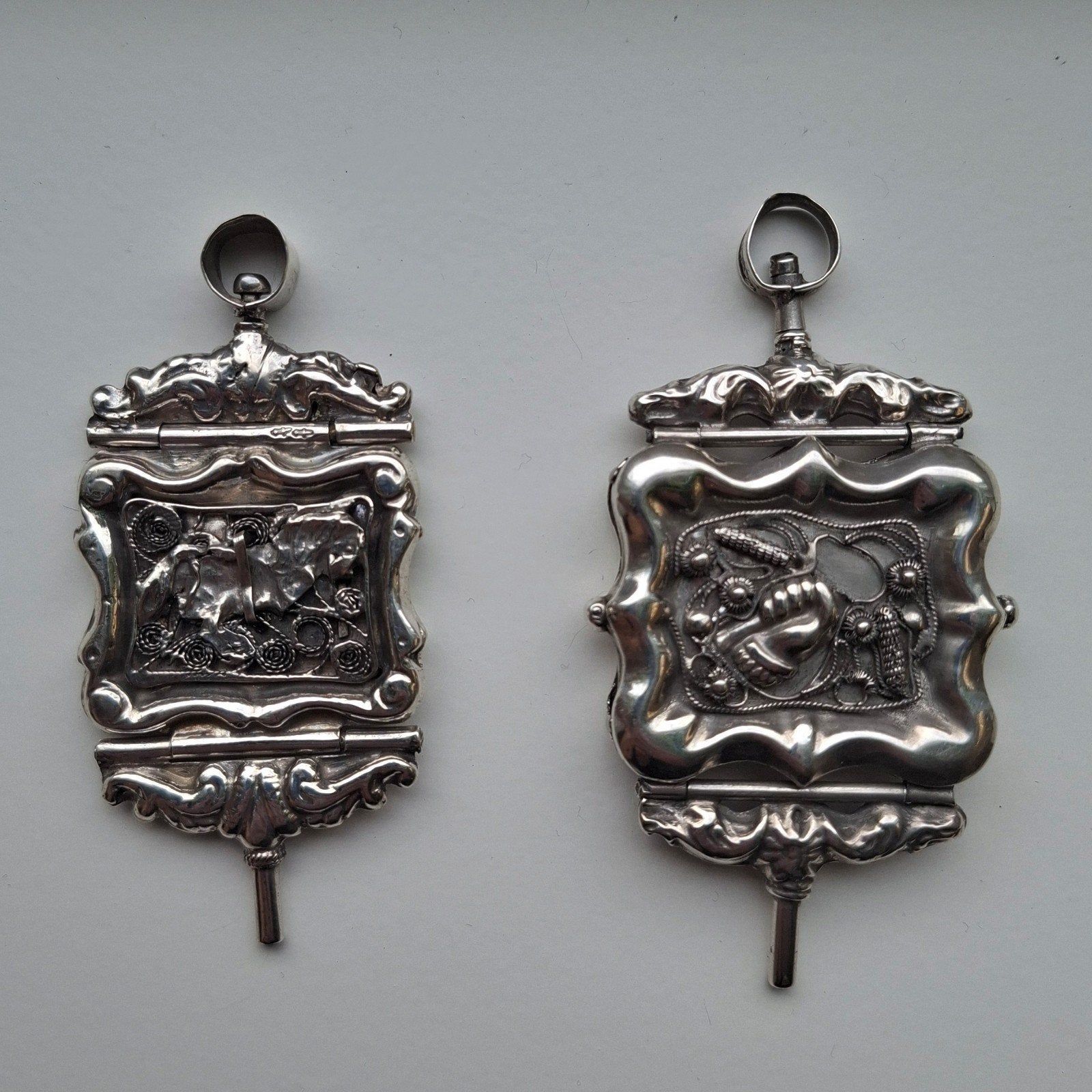 Antieke zilveren horlogesleutels, Ophalen of Verzenden